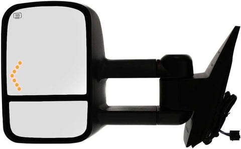 2007-2013 Chevy & GMC Tow Mirrors - Power/Heated/Signal - Driver Side