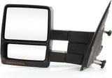 2007-2014 F-150 Tow Mirrors - Power/Heated/Signal/Puddle Lamps - Driver Side